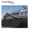 Garden pool decorated with Yandi aluminum composite aluminum fence panels