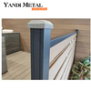 New easy-to-assemble privacy Wpc screen fence Panel garden fences, trellis and gates