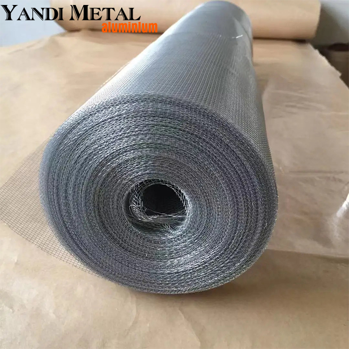 High quality aluminum woven anti-mosquito screen mesh rolls