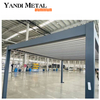 Modern retractable custom sized outdoor gazebo aluminum louvers wedding stand outdoor