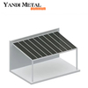 Luxury terrace waterproof hardtop gazebos Garden gazebos Aluminum outdoor hardtop louvered gazebos