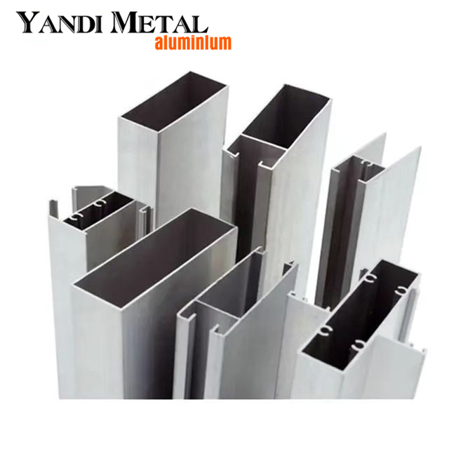 Wardrobe glass door aluminum Yandi aluminum