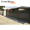 Modern cantilever gate system Garden Aluminum Pedestrian gate Automatic privacy sliding Aluminum cantilever gate kit