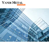 Sun waterproof custom colored silver glass aluminum curtain wall louvers exterior alloy exterior trim