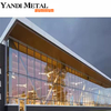 Double glazed frameless aluminum glass curtain wall facade panel exterior wall curtain wall