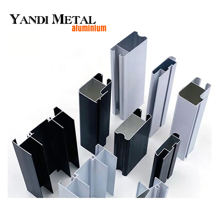 High -quality window frame aluminum -shaped door China aluminum price 6063 folding doors per ton of aluminum price