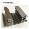 Hot fracture aluminum profiles is extruded aluminum doors and Windows