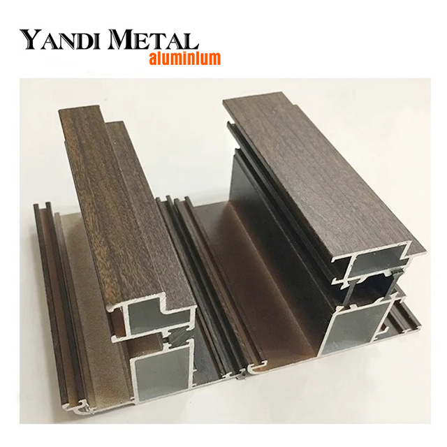 Hot fracture aluminum profiles is extruded aluminum doors and Windows