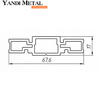 Making machine extrusion display fabric extrusion for advertising aluminium profile