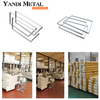 Anodized matte silver white die casting process aluminum frames used for led advertising signs display screen frame