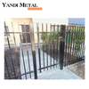 Aluminum fence panel powder-coated metal Privacy fence Residential outdoor garden pool fence aluminum