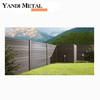 Fencing Aluminum alloy Modern fencing plates with aluminum extruded outdoor powder coating
