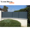 Custom-designed wall panel aluminum fence for Yandi aluminum garden fence