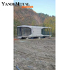 Factory Renovation 2024 Single story 20 ft 40 ft prefabricated steel house Apple Pod Space pod Office pod Hotel mezzanine panel