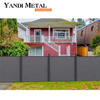 High quality decorative garden patio house fence Semi-or full privacy WPC outdoor decorative fence panels