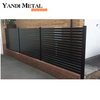 Modern Design Garden fence Cheap Privacy Aluminum fence Customer designs decorative powder-coated aluminum fence