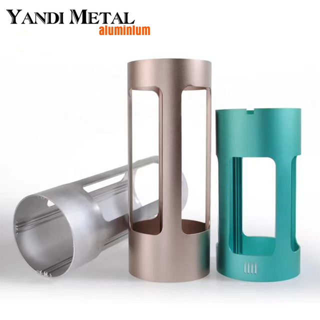 CNC Aluminum Lamp Shade Metal Lamp Shell Custom Aluminum Alloy Shell for Camping Lamp