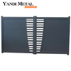 Custom modern design aluminum fencing and house gates 6063 T5 aluminum gates
