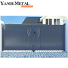 Hot selling welded aluminum door fence panel Aluminum privacy Villa sliding driveway family door