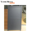 Decorative aluminum single gate boundary wall Aluminum entrance door main gate Electric sliding aluminum gate