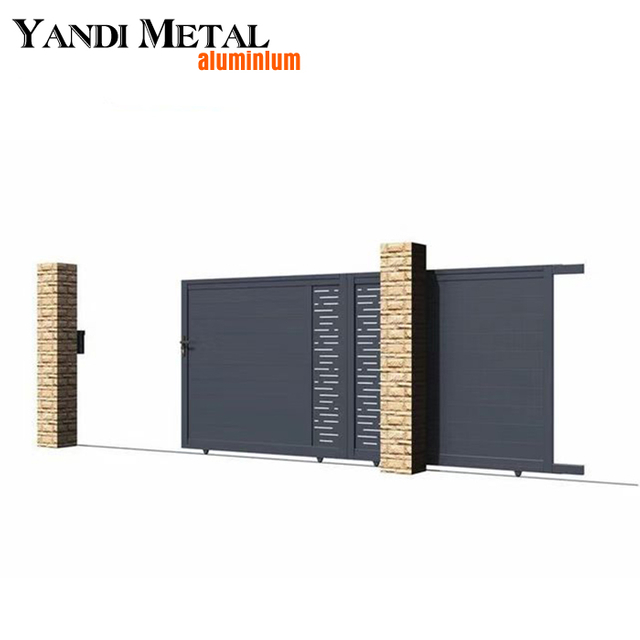 Design house gates Modern main aluminum doors