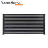 High quality new design aluminum fence panels decorate the garden gate metal balcony aluminum fence