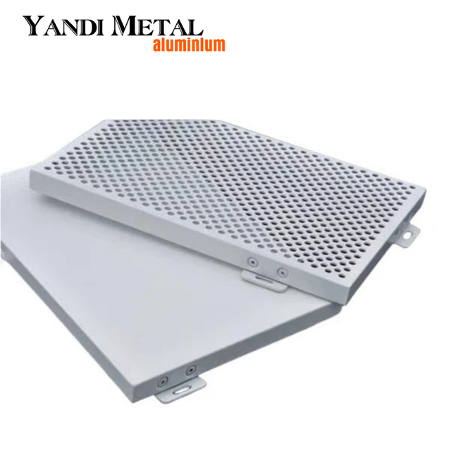 Solid aluminum plate PVDF coating cladding plate facade 3D wall material plate