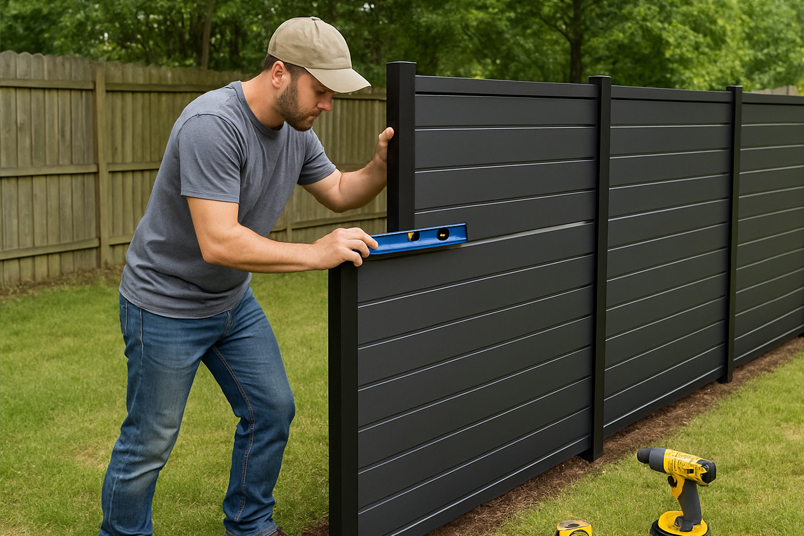 Custom Height Aluminum Privacy Fences Meeting Local Regulations