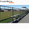 Hot selling aluminum fence Metal privacy fence garden railing corrosion protection fence aluminum fence