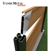 Garden pool decorated with Yandi aluminum composite aluminum fence panels