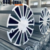 Industrial Aluminum Profile Custom Aluminium Fin Heatsink Factory supply