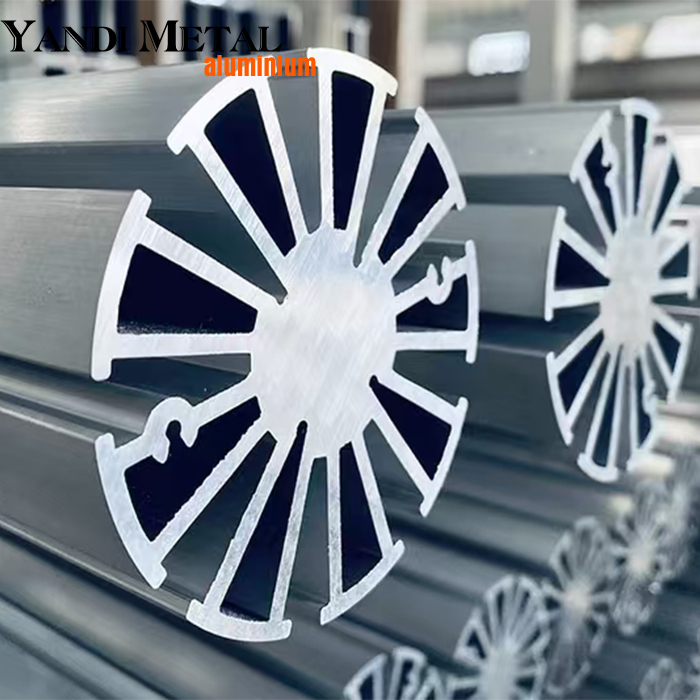 Industrial Aluminum Profile Custom Aluminium Fin Heatsink Factory supply