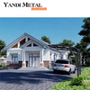 Modern outdoor louvers aluminum carport patio hard top parking garage polycarbonate roof aluminum carport