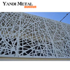 Custom style Aluminum Laser Cutting pergana Screen Panel Laser cutting Privacy screen Durable metal laser cutting screen