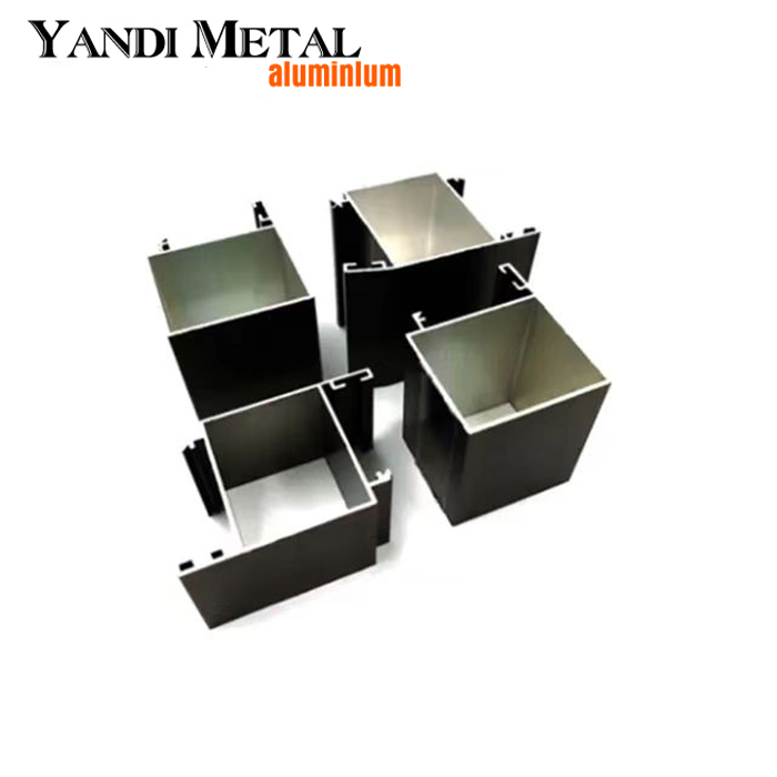 Indonesia market new aluminum door and window frame profiles High quality powder coating aluminum profiles