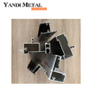 Custom powder coated Aluminum extruded profiles form Yandi Aluminum