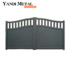 Yandi Aluminum Privacy Estate Gates Automatic electric driveway sliding garden patio metal aluminum doors