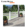 Modern design Stair Glass Aluminum handrails Aluminum deck stair handrails Accessories Balcony handrails and railings