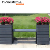 Planter Modern aluminum planter Large outdoor custom powder-coated rectangular planter