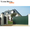 Top quality simple design Villa Security entrance Sliding driveway aluminum door Electric system privacy door