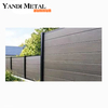 Fencing Aluminum alloy Modern fencing plates with aluminum extruded outdoor powder coating