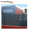 Custom sizecnd doors Aluminum Alloy Black luxury metal custom aluminum sliding doors