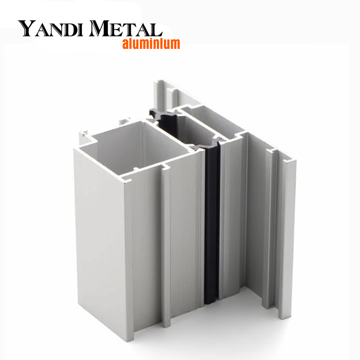 Hot anodized Fram aluminum material custom extruded aluminum door and window 6063 manufacturer