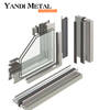 Yandi Hot selling custom 6061 6063 frame aluminum extruded profile manufacturer anodized surface