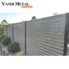 Market Privacy View screen Aluminum strip fence garden New high quality