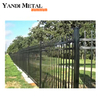 Factory direct garden aluminum slat fence villa backyard security aluminum picket fence panel