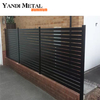 Aluminum alloy factory design slatted fence