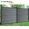 DIY vertical aluminum slat fence Garden Outdoor trim slat fence Horizontal privacy aluminum slat fence panel screen