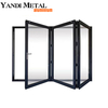 Popular modern design aluminum profile glass bathroom balcony bedroom sliding door Indian with gauze mesh