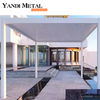 3×3 3×4 4×6 4×8 Modern waterproof outdoor aluminum pavilion Electric adjustable louver roof bioclimatic pavilion
